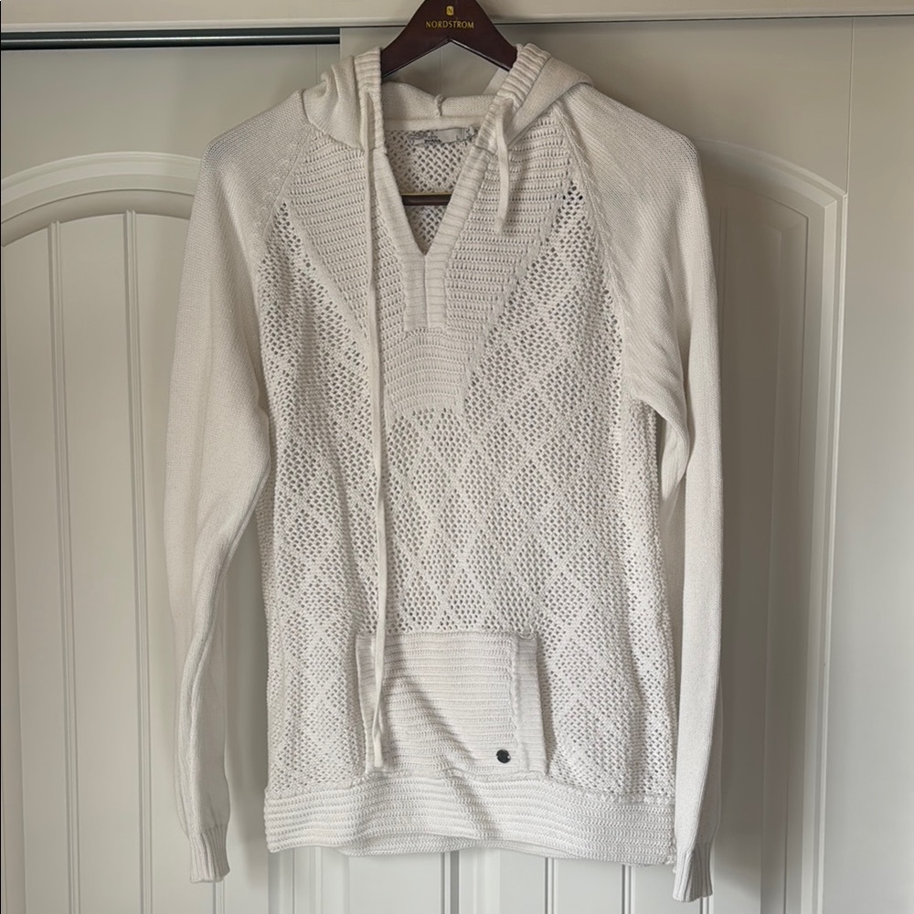 Prana women’s cotton beach sweater